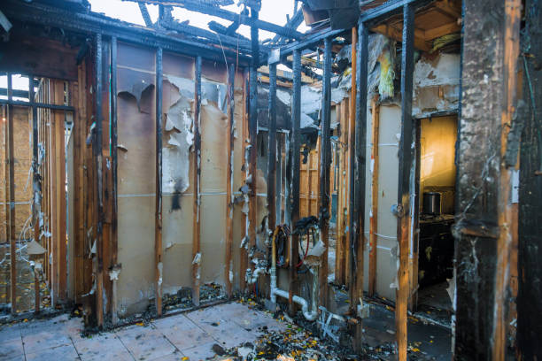 Professional Soot Cleanup technician working in Pemberton, NJ